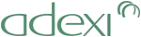 Adexi logo — samarbejdspartner hos Service Centralen Syd